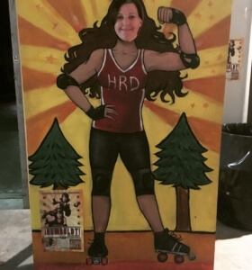 HUmboldt Roller girl standup