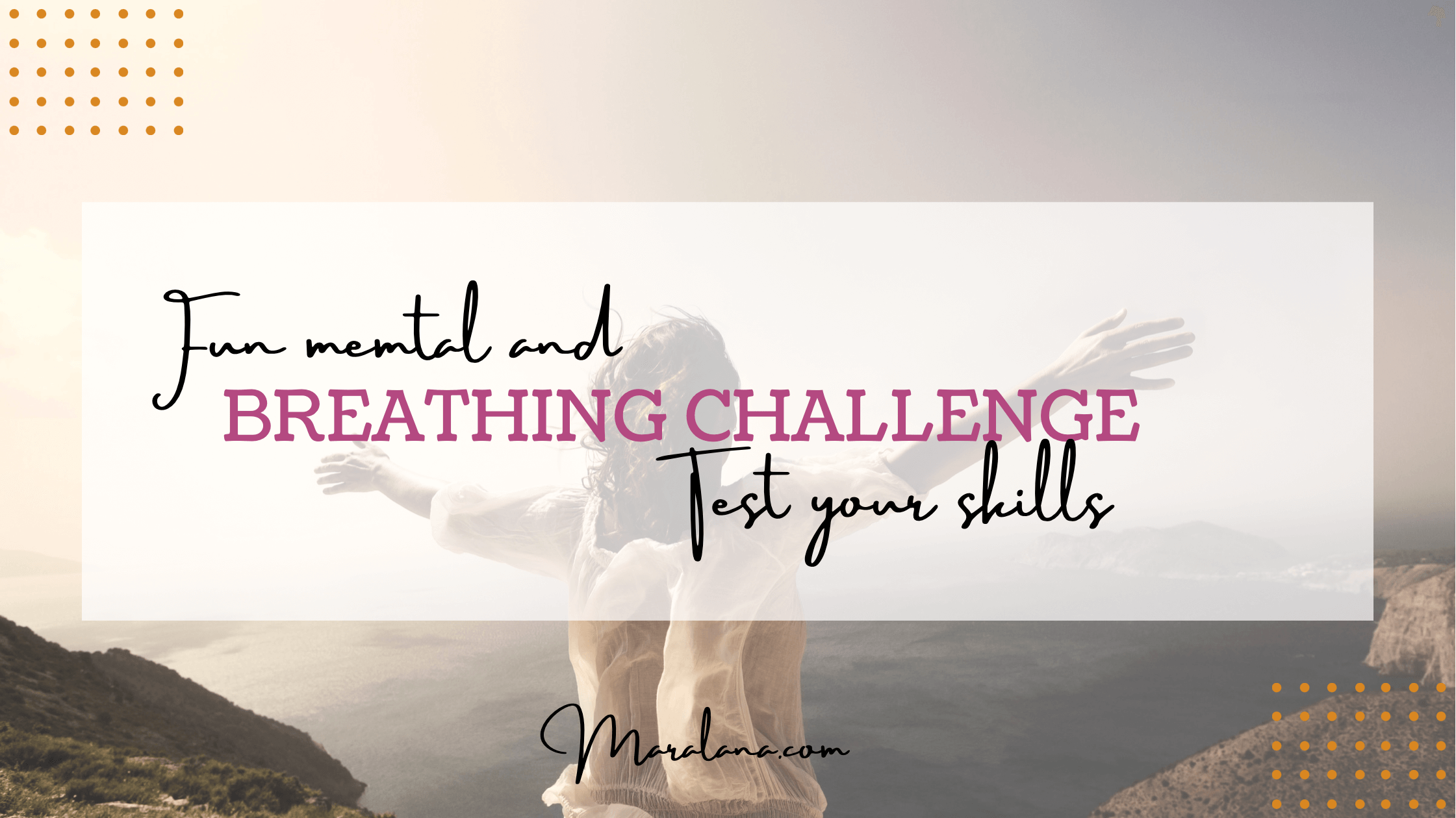 Fun Mental and Breathing Challenge to Test Your Skills